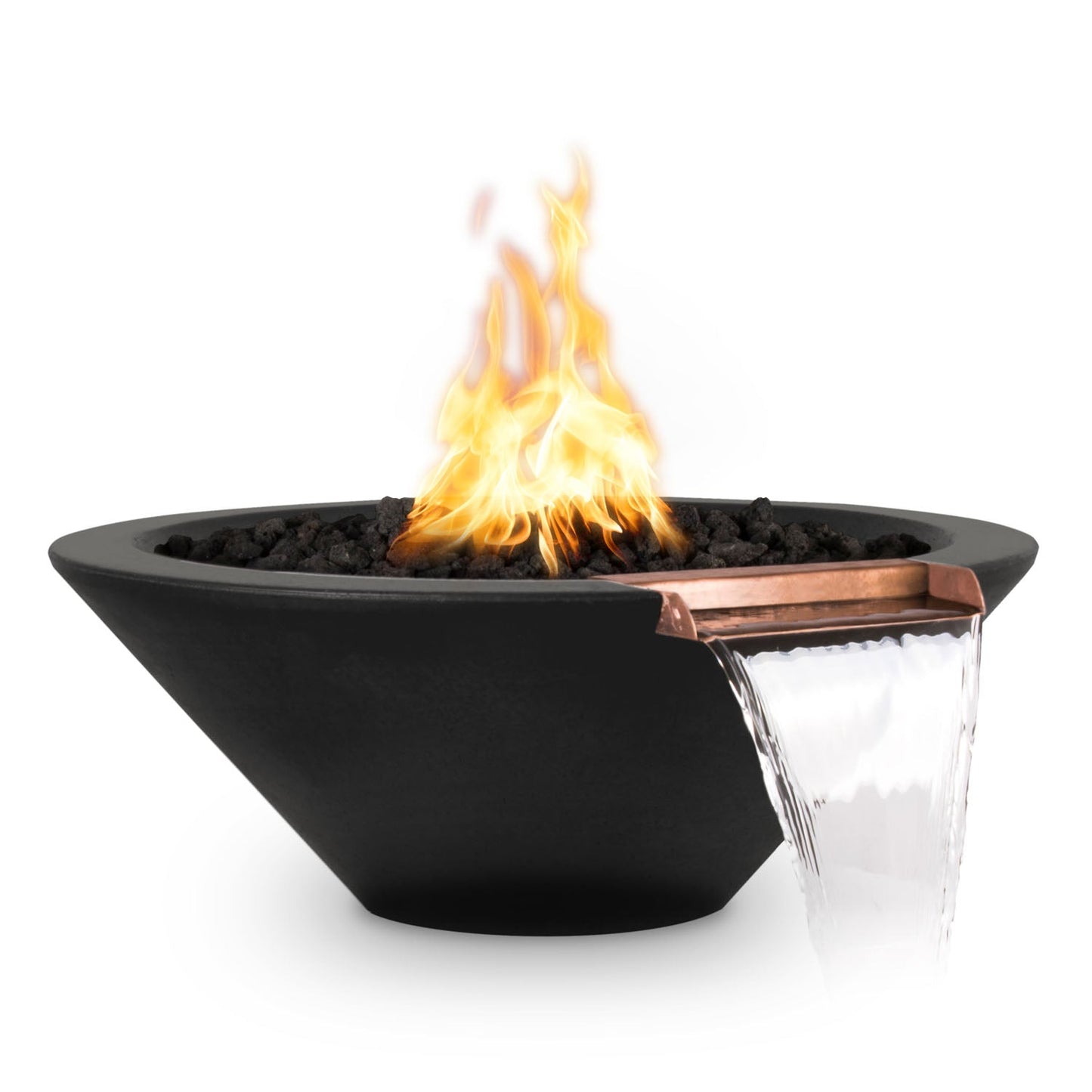 Cazo Fire & Water Bowl - GFRC Concrete - 36"