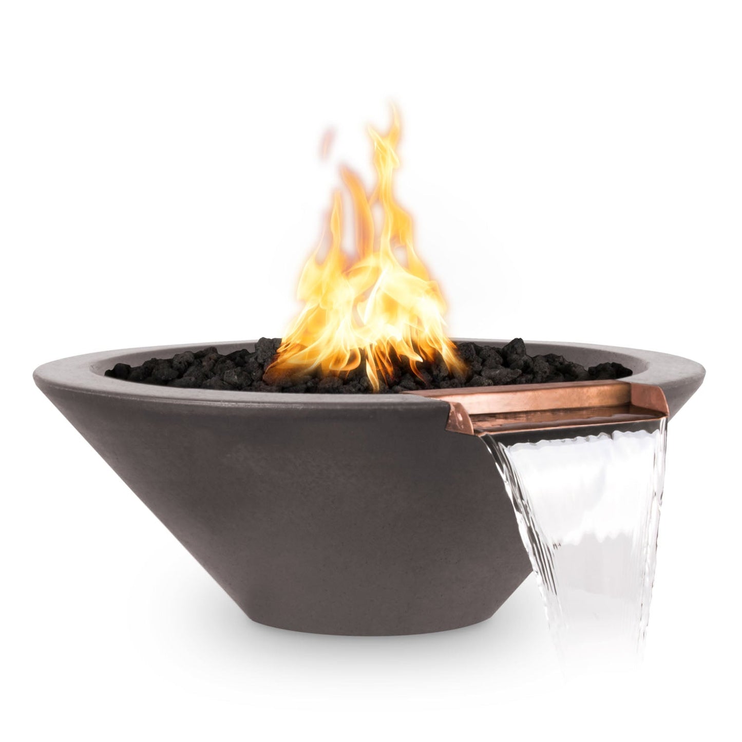 Cazo Fire & Water Bowl - GFRC Concrete - 36"