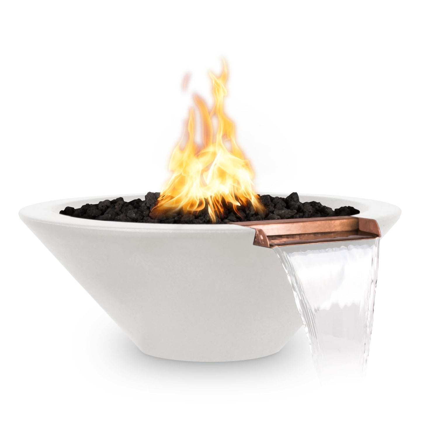 Cazo Fire & Water Bowl - GFRC Concrete - 36"