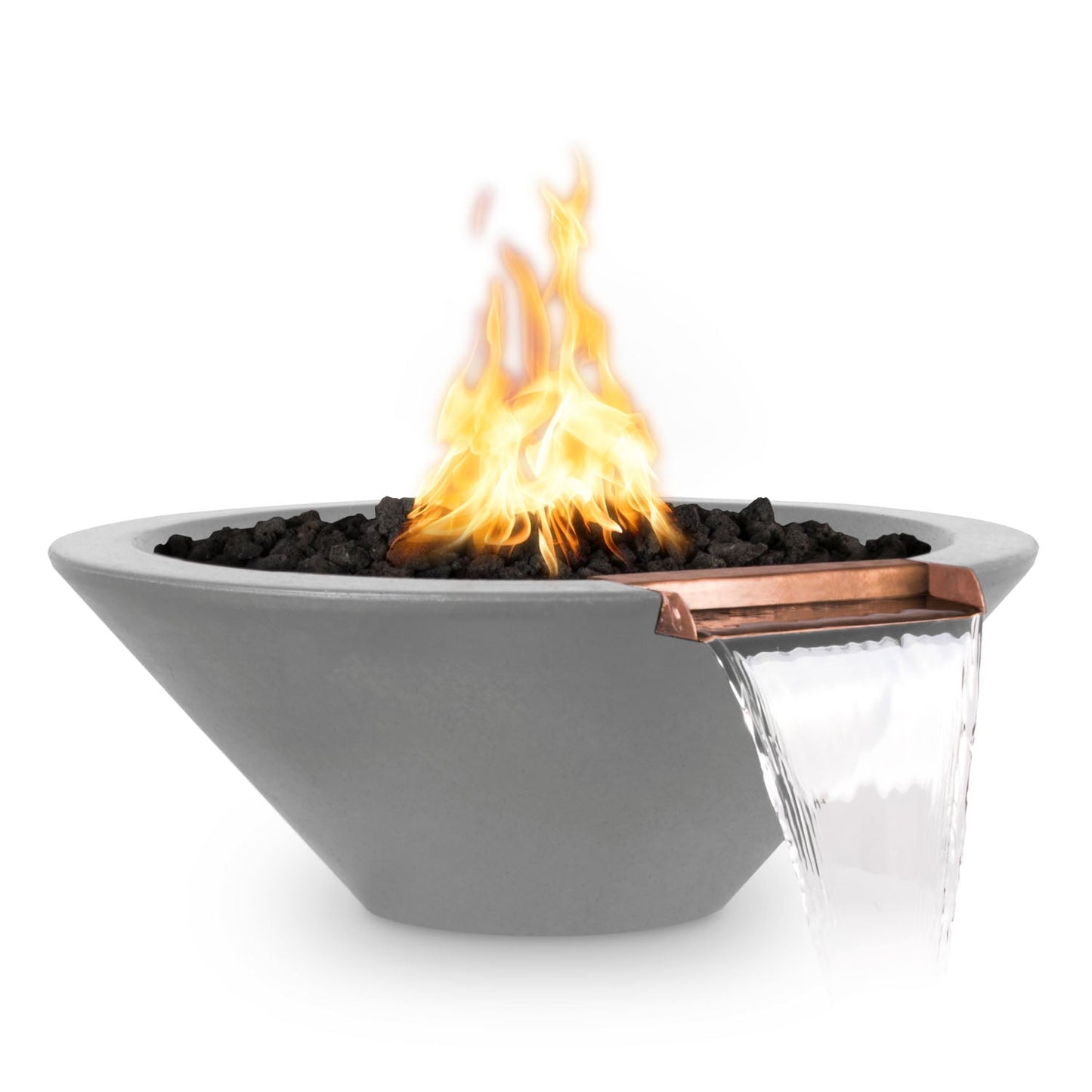 Cazo Fire & Water Bowl - GFRC Concrete - 36"