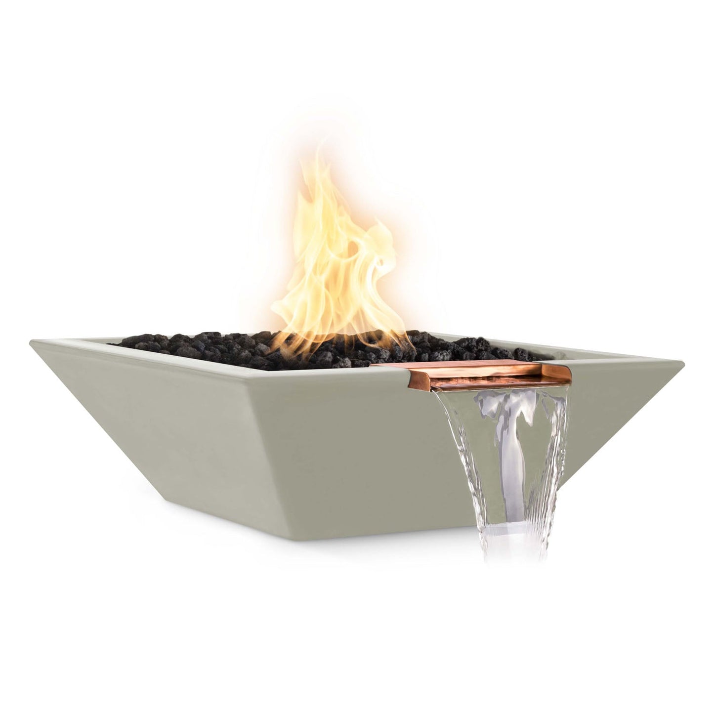 Maya Fire & Water Bowl - GFRC Concrete - 24"