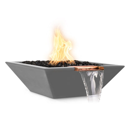Maya Fire & Water Bowl - GFRC Concrete - 24"