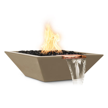 Maya Fire & Water Bowl - GFRC Concrete - 24"