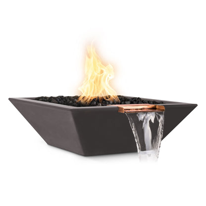 Maya Fire & Water Bowl - GFRC Concrete - 36"