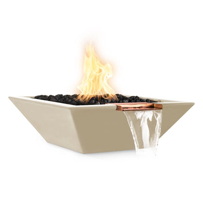 Maya Fire & Water Bowl - GFRC Concrete - 24"