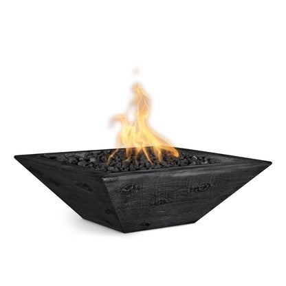 Maya Fire Bowl - GFRC Wood Grain - 30"