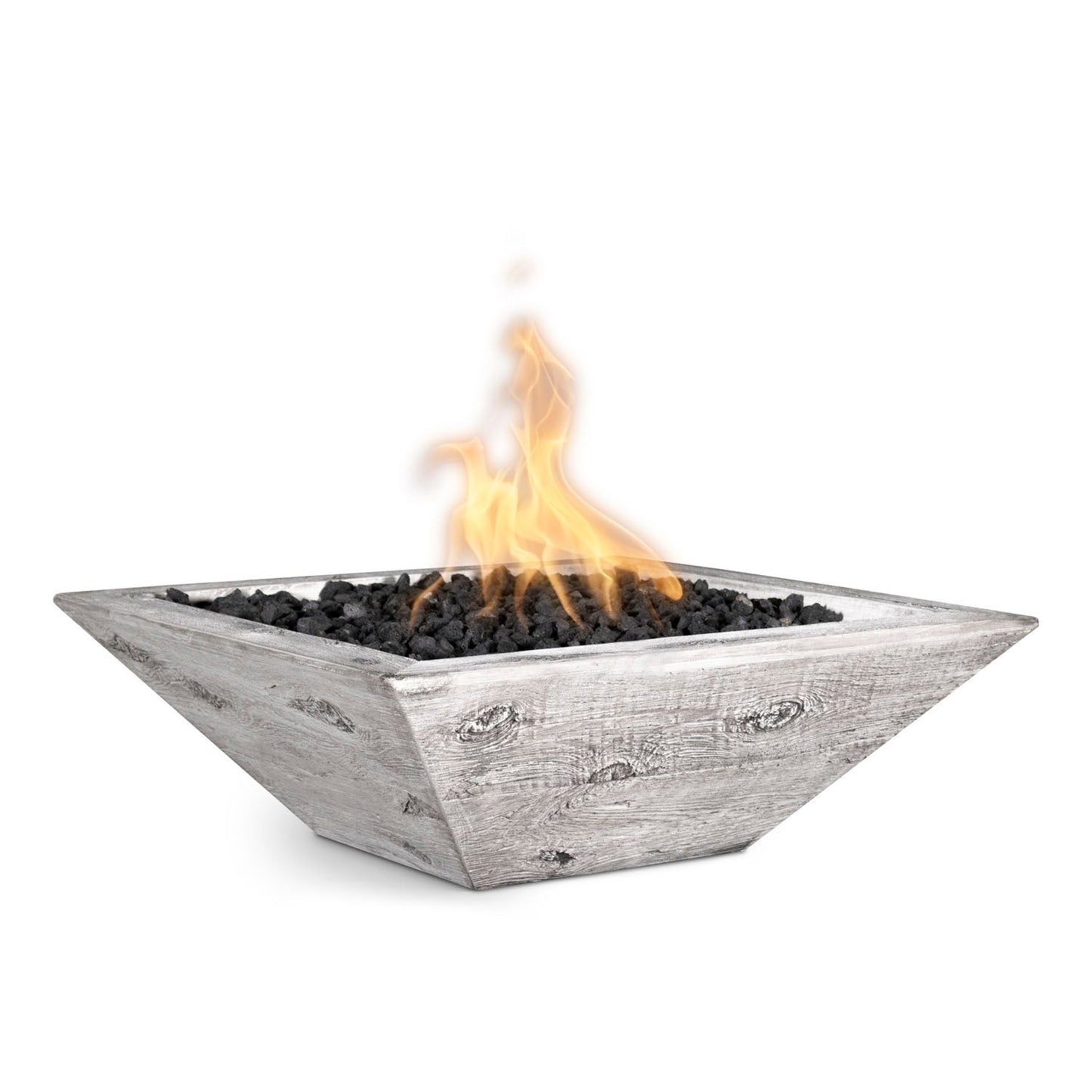 Maya Fire Bowl - GFRC Wood Grain - 24"